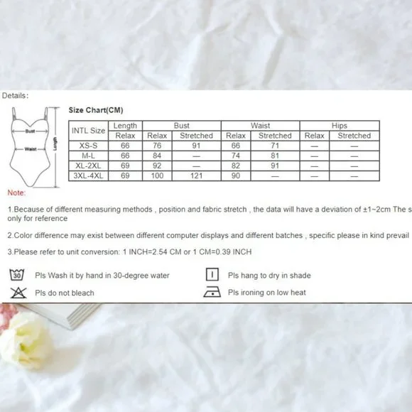 XS-S Royal Blue One Piece Hollow Out Negligee - Picture 5 of 5